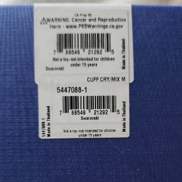 Swarovski Rose Gold and Silver Bow Bracelet - Picture 3 of 3